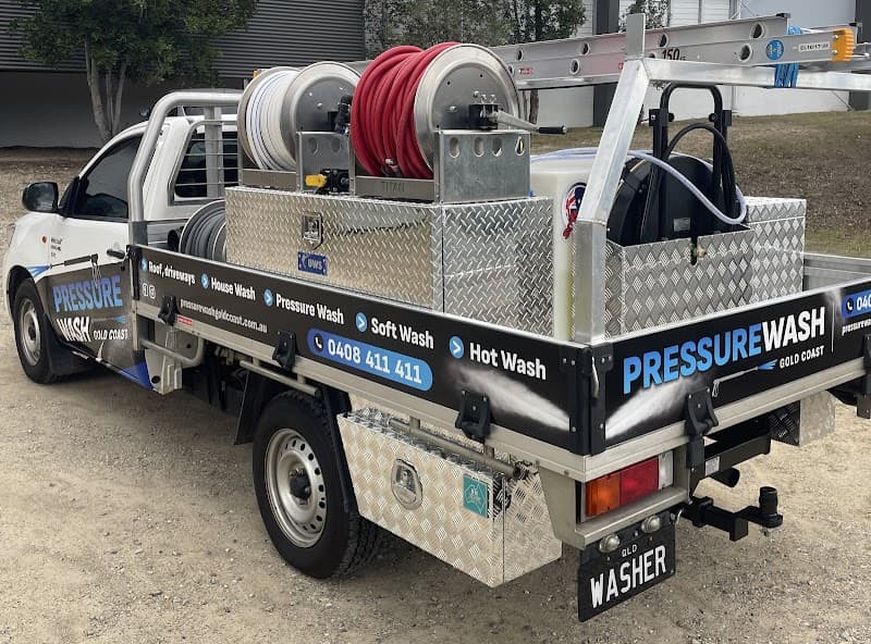 Pressure Wash Gold Coast pressure washing work in Nerang