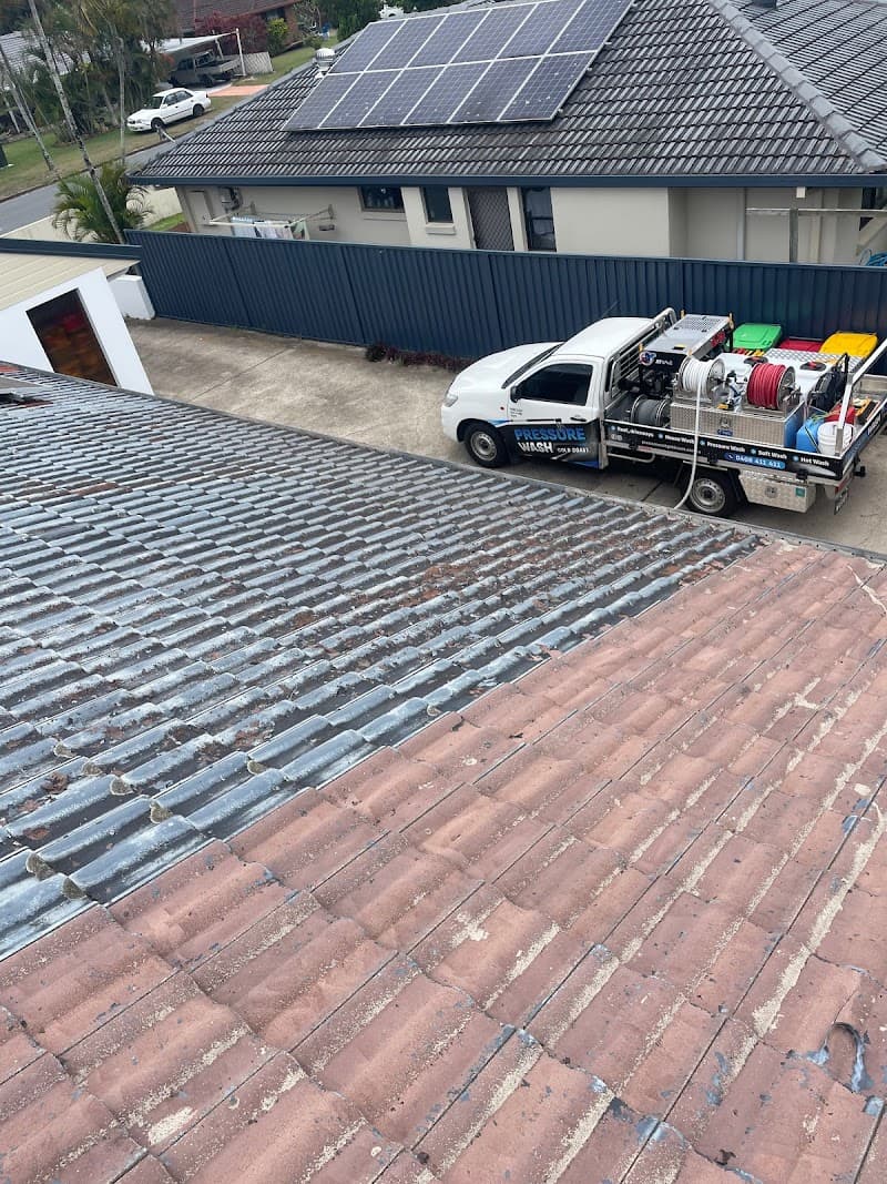 Pressure Wash Gold Coast pressure washing work in Nerang