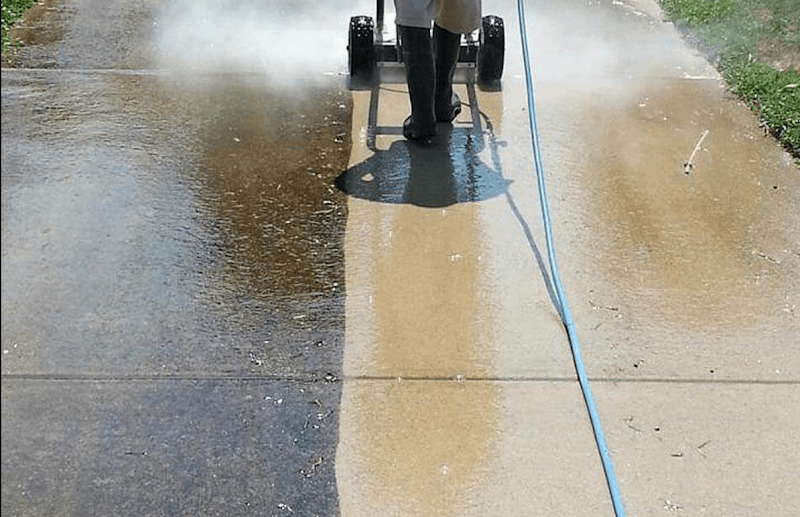 Pressure Wash Gold Coast pressure washing work in Nerang