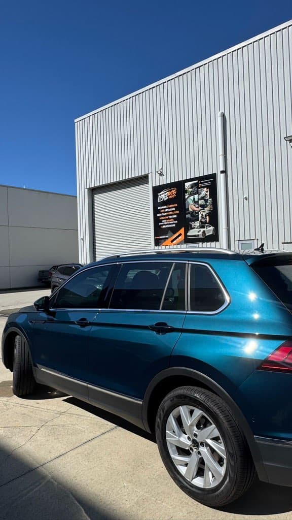 Prestige Tint & Wraps (PTW) window tinting work in Mitchell