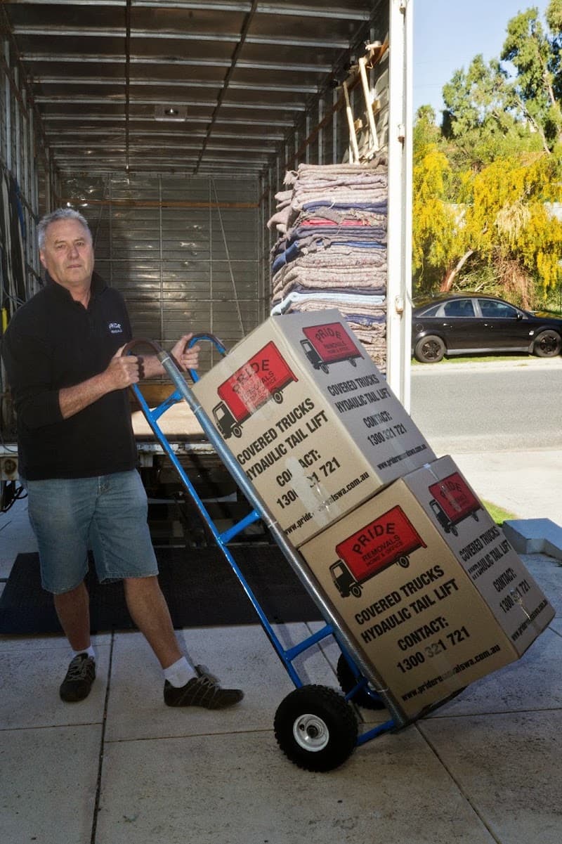 Pride Removals removalist work in Mullaloo