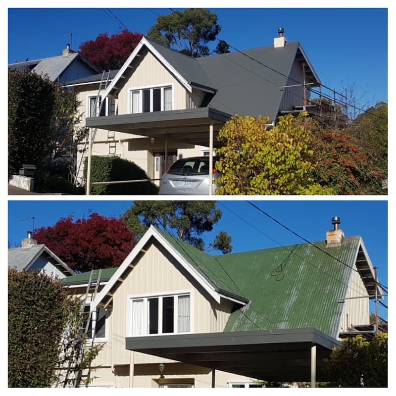 Prideclean pressure washing work in West Launceston