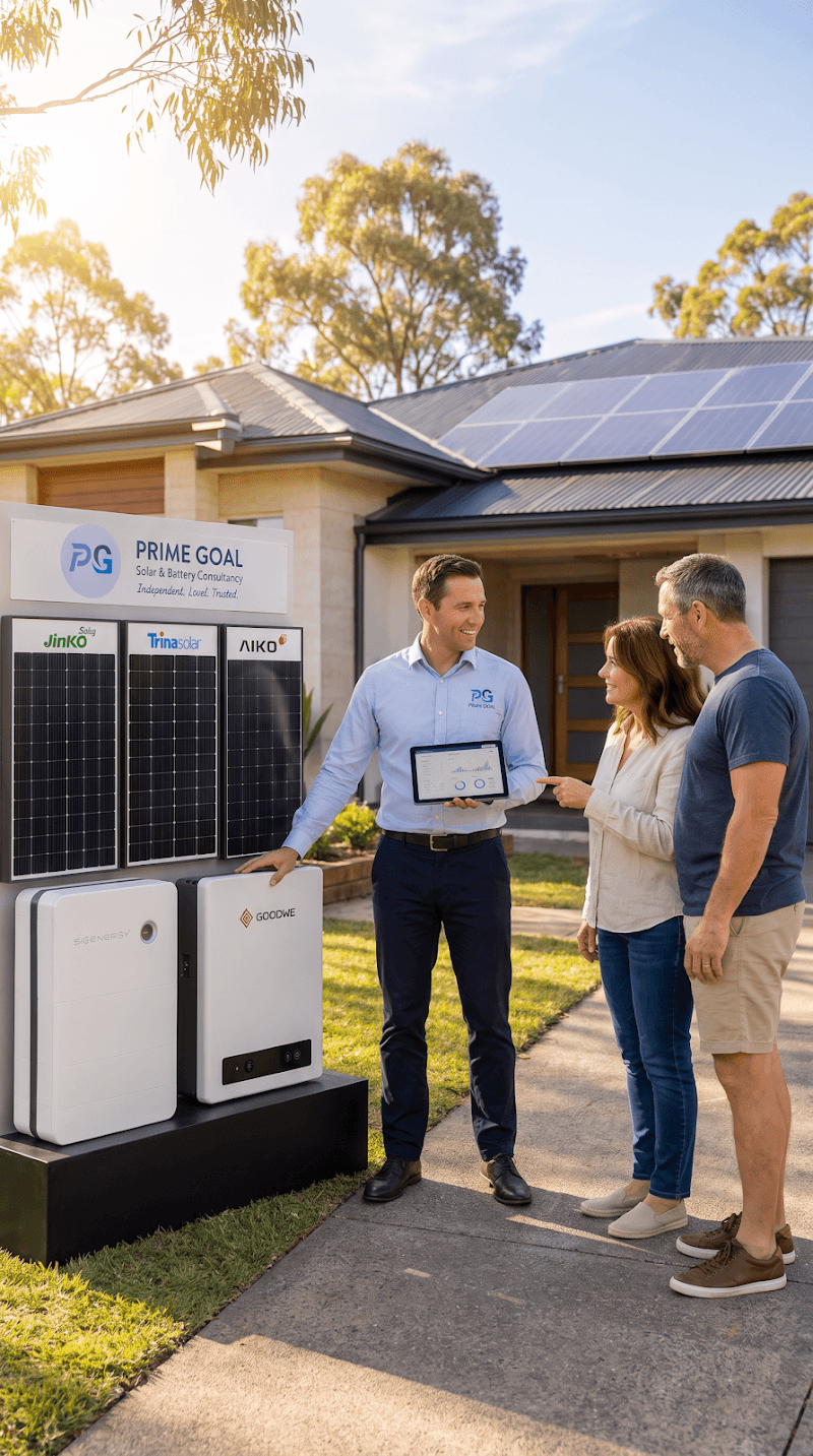 Prime Goal - Local Solar Energy Consultancy Services Toowoomba solar panel installation work in Westbrook