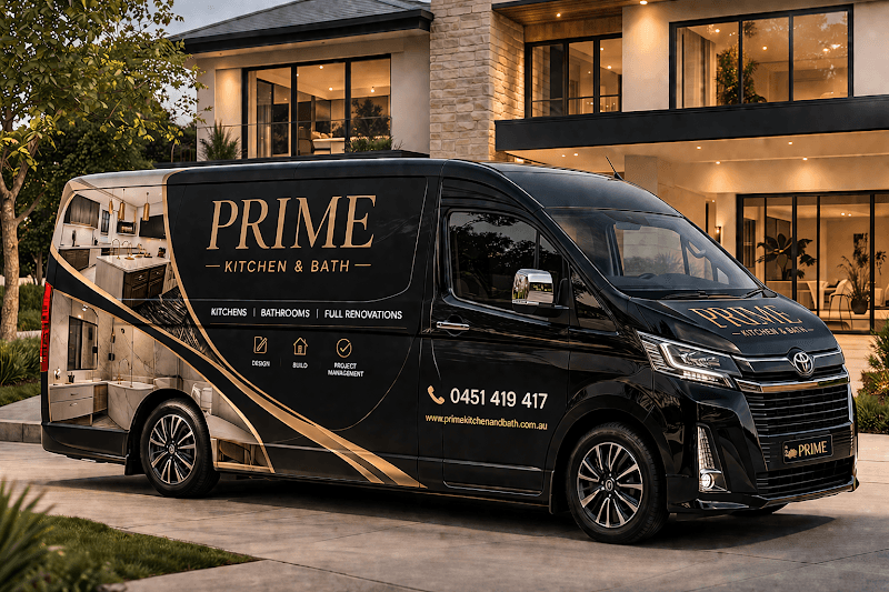 Prime Kitchens and Baths bathroom renovation work in Parramatta