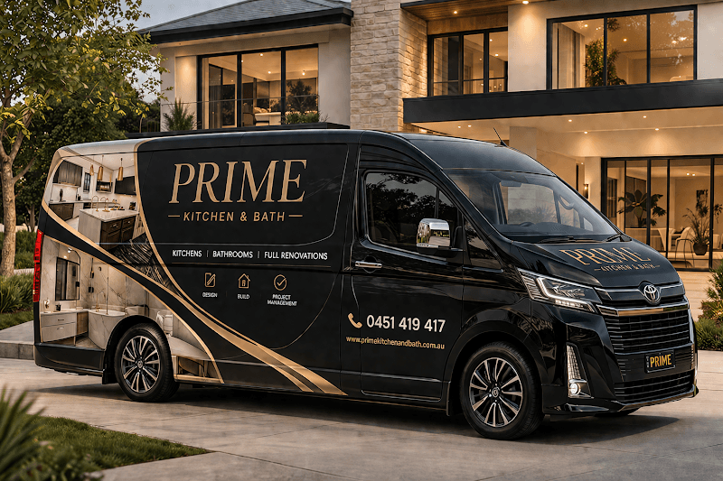 Prime Kitchens and Baths bathroom renovation work in Parramatta
