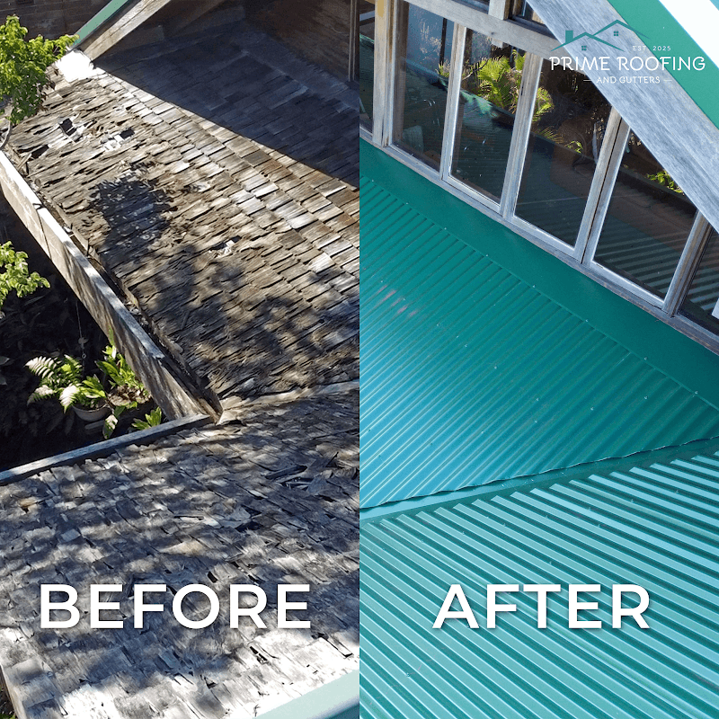 Prime Roofing and Gutters roofing work in Perth