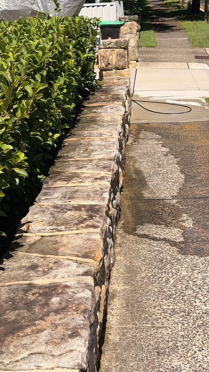 Pristine Standard Exterior Cleaning Services pressure washing work in Frenchs Forest