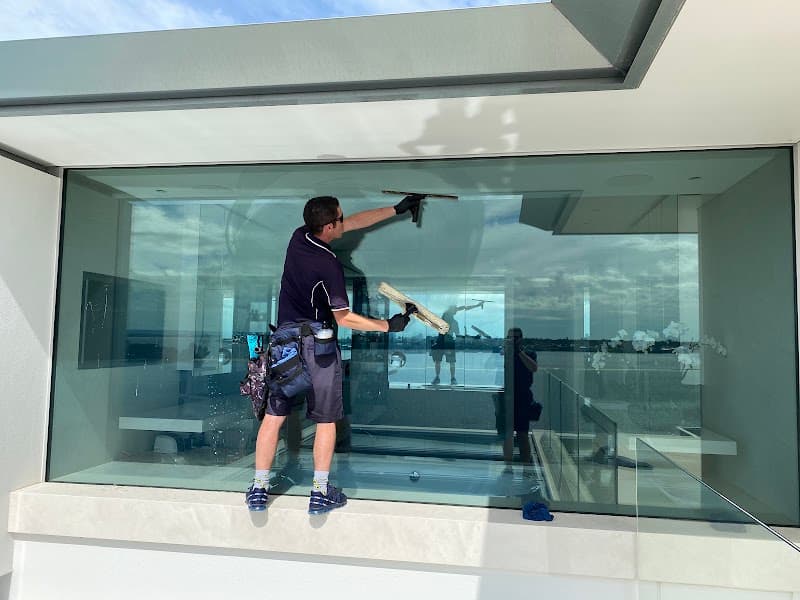 Pristine Window Cleaning gutter cleaning work in Heathridge