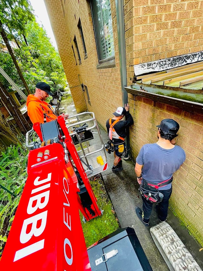 Pro Gutters gutter cleaning work in Queenscliff
