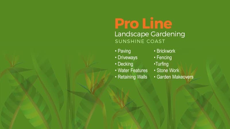 Pro Line Landscape Gardening landscaping work in Buderim