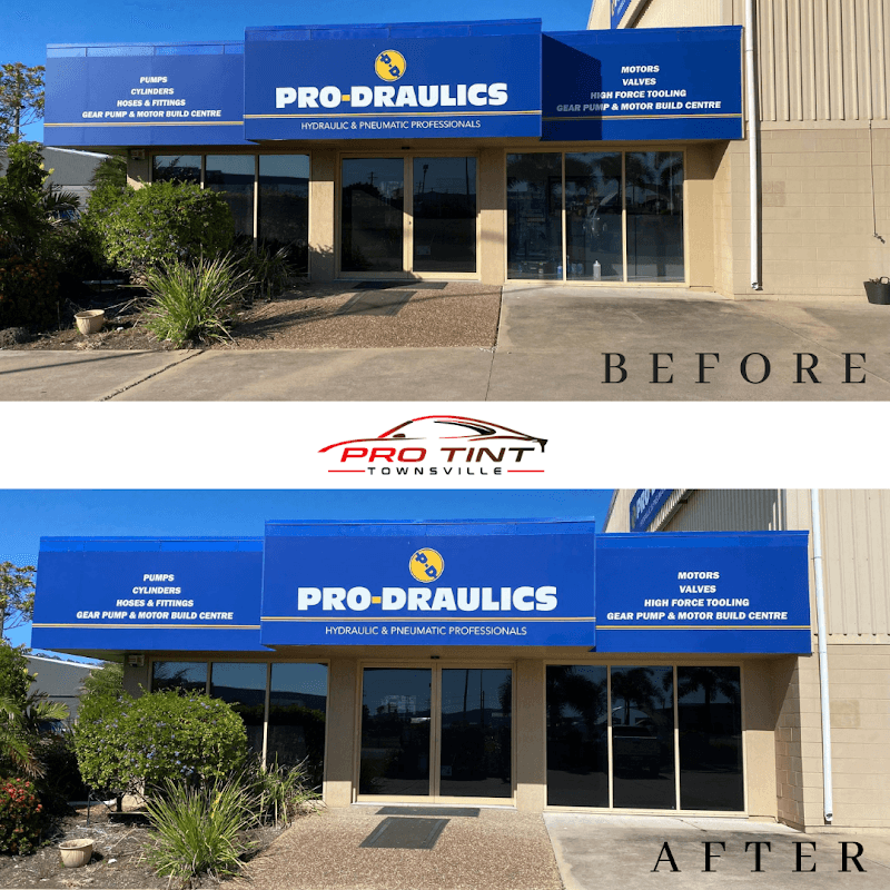 Pro Tint Townsville window tinting work in Burdell
