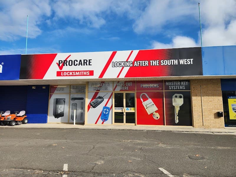 Procare Locksmiths locksmith work in Bunbury