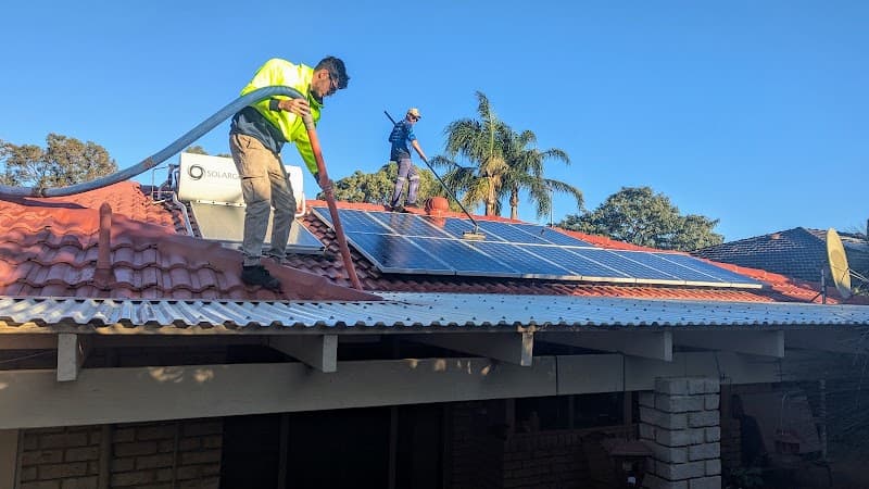 ProFlo gutter cleaning work in Naval Base