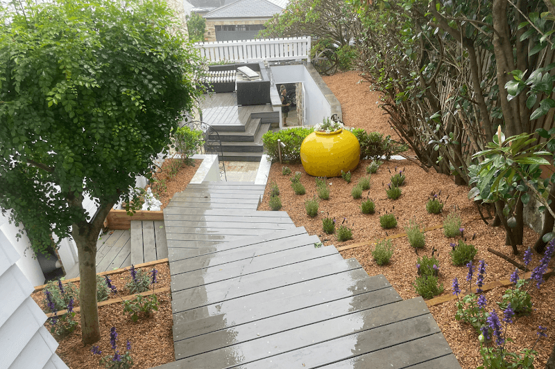 Property Garden Specialists gardening work in Queenscliff