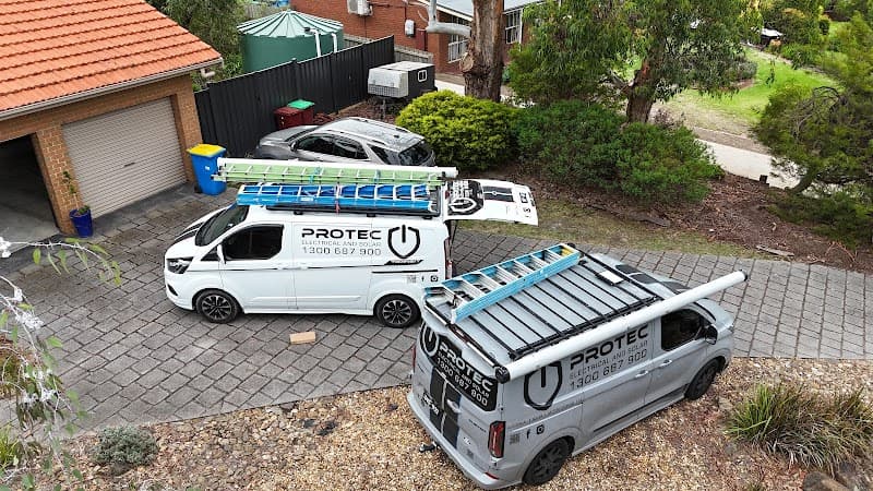 Protec Electrical & Solar solar panel installation work in Mornington