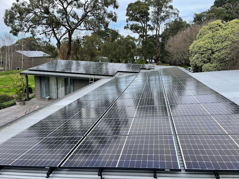 Protec Electrical & Solar solar panel installation work in Mornington