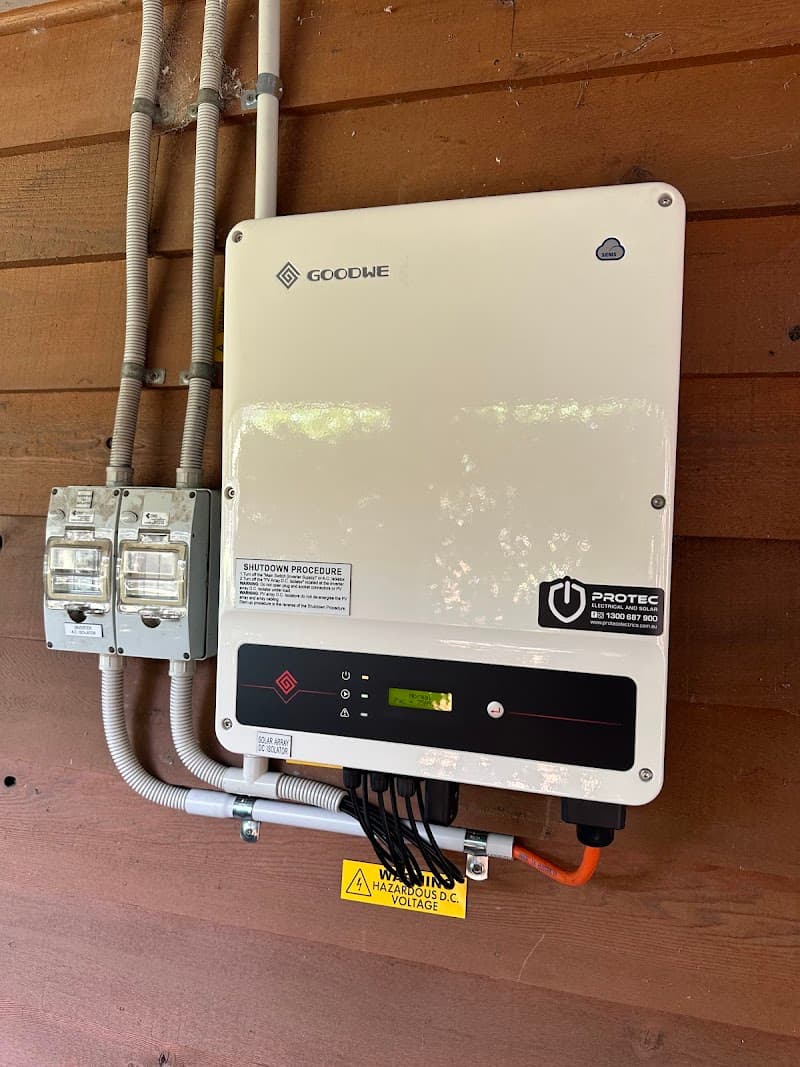 Protec Electrical & Solar solar panel installation work in Mornington