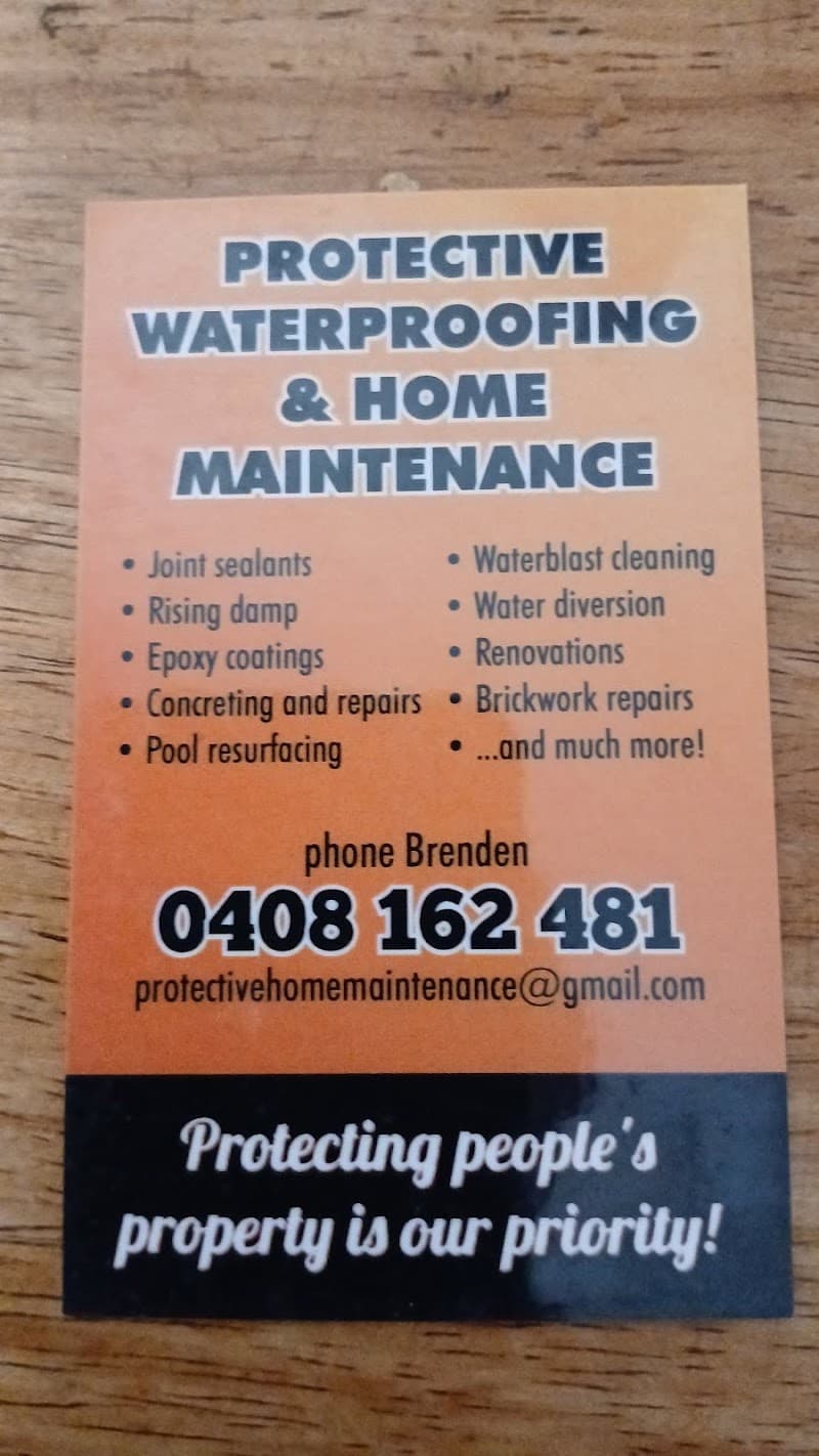 Protective Waterproofing & Home Maintenance waterproofing work in Claremont