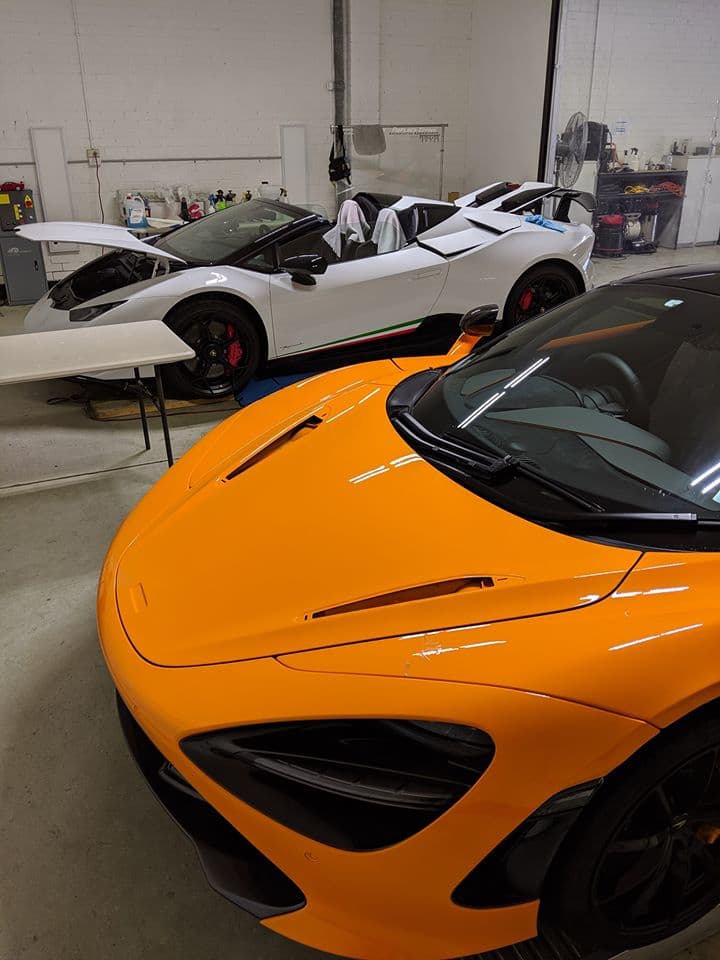 Protekt Auto window tinting work in Clyde