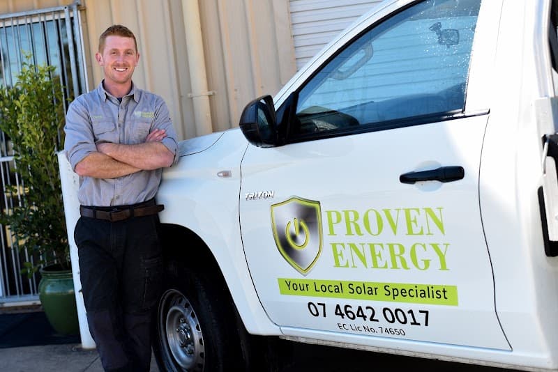 Proven Energy solar panel installation work in North Toowoomba
