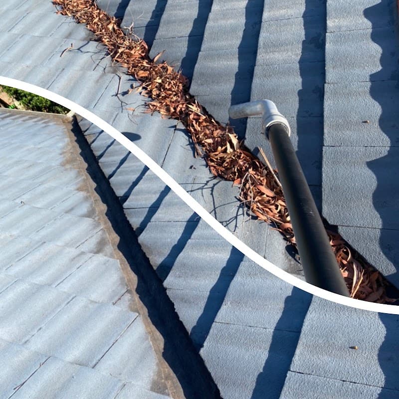 ProWash Gutter & Roof Cleaning PTY LTD gutter cleaning work in Heathcote