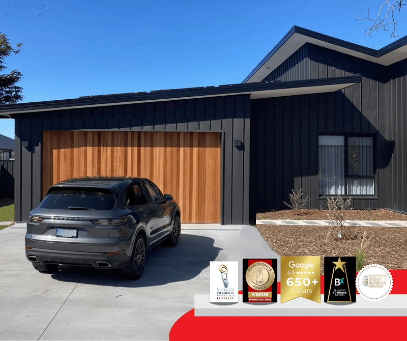 PT Garage Doors and Gates garage doors work in Menai
