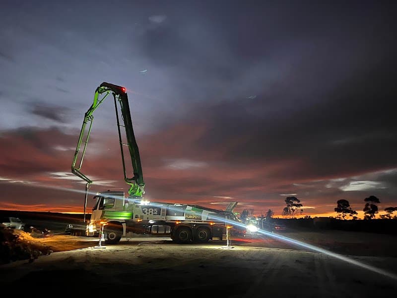 Pump Master Concrete Pumping concreting work in Drayton