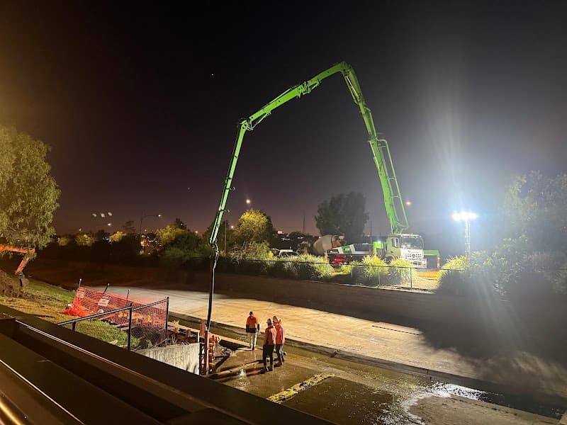 Pump Master Concrete Pumping concreting work in Drayton