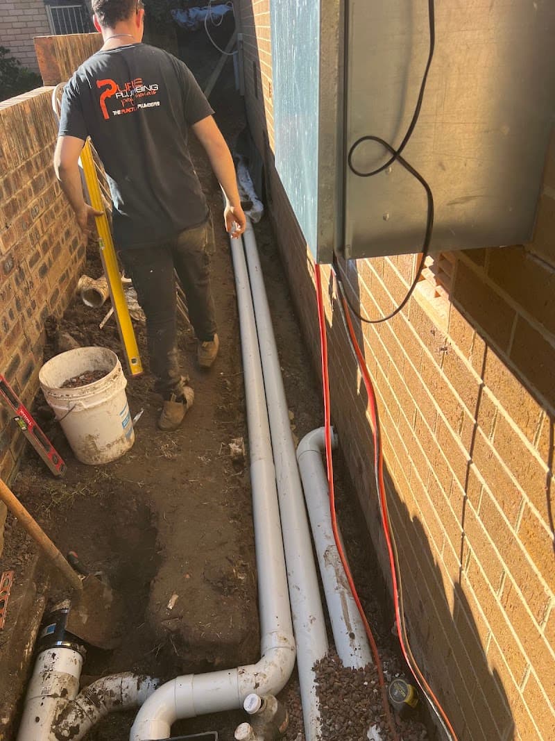Pure Plumbing Professionals plumber work in Castle Hill