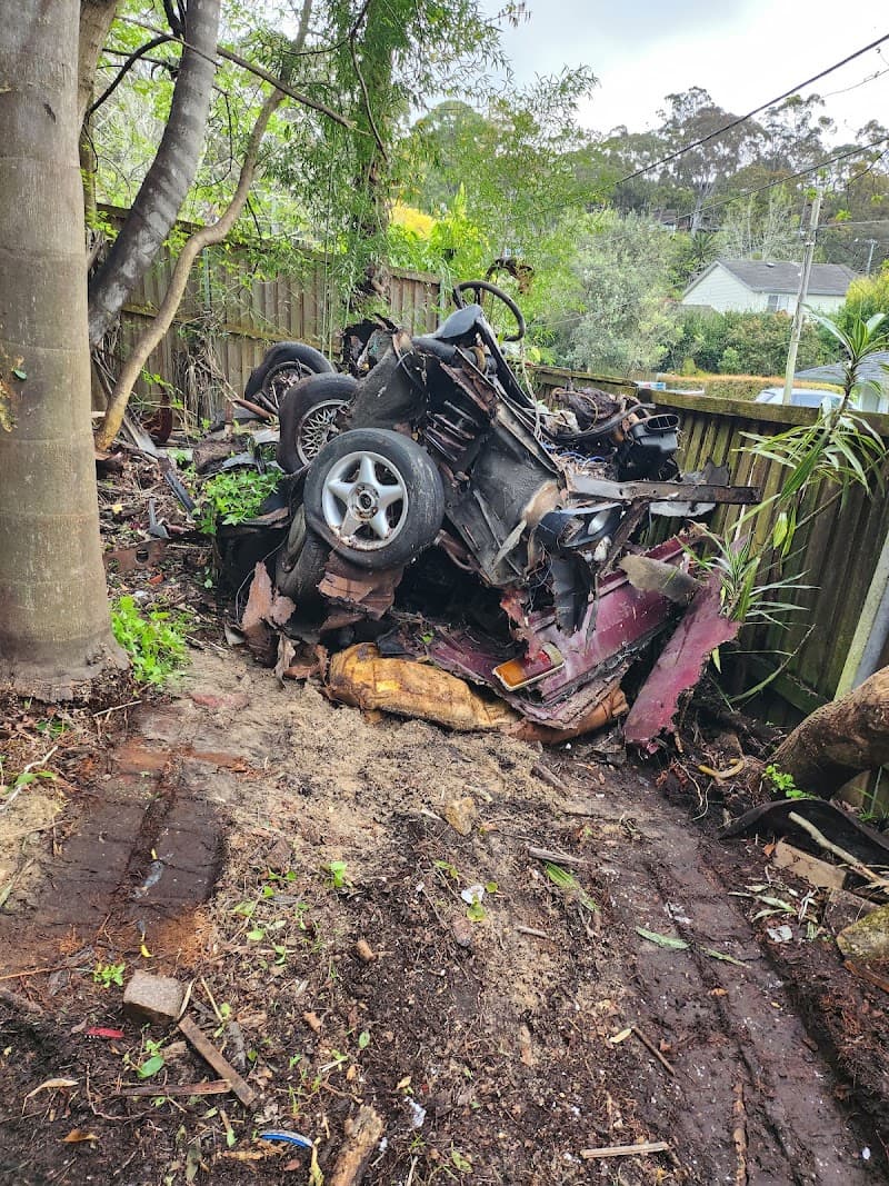 Purple Pig industries Skip Bin Hire rubbish removal work in West Gosford