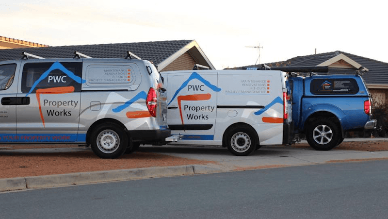 PWC Property Works carpentry work in Fyshwick