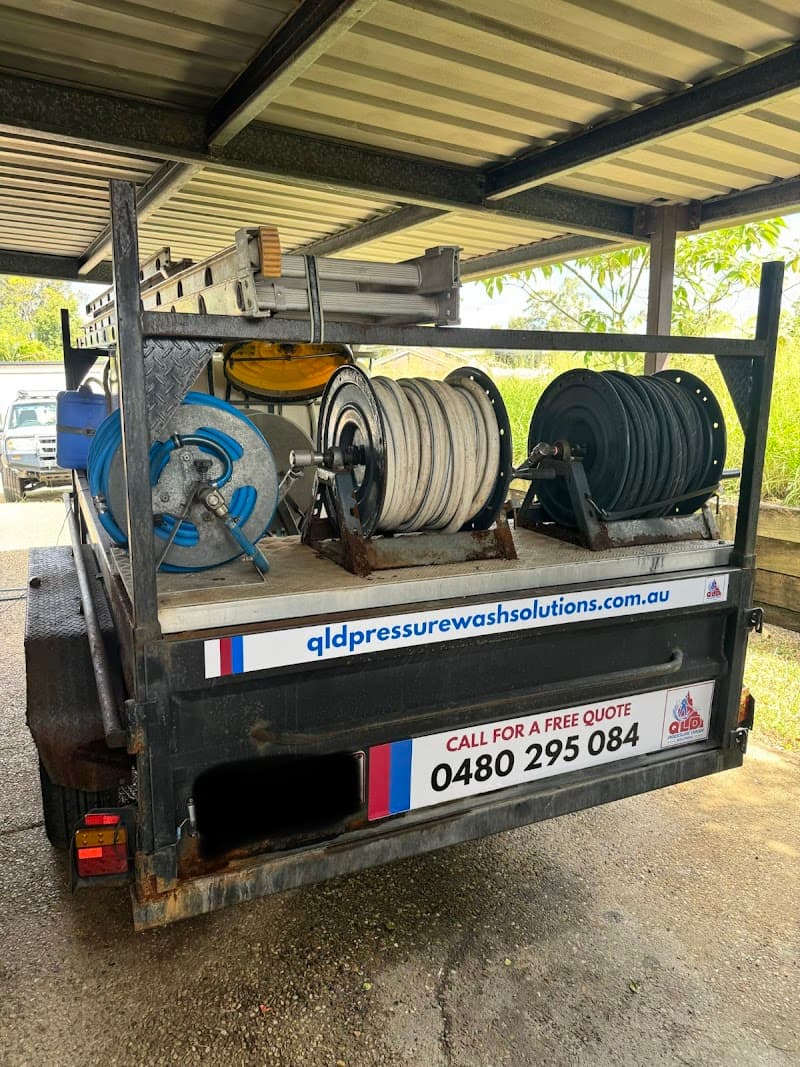 QLD Pressure Wash Solutions pressure washing work in West End