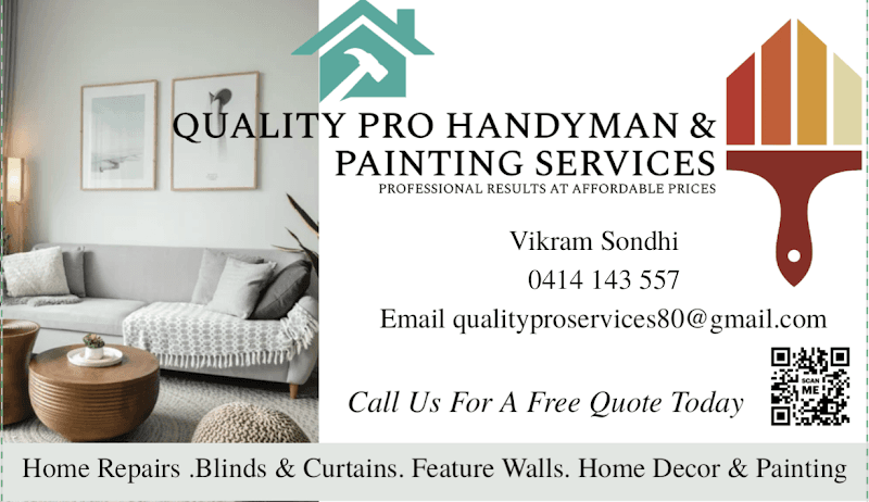 Quality Pro Handyman & Painting Services painter work in Kearneys Spring