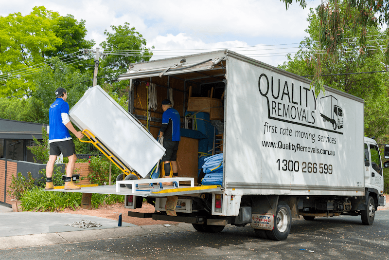 Quality Removals removalist work in Canberra