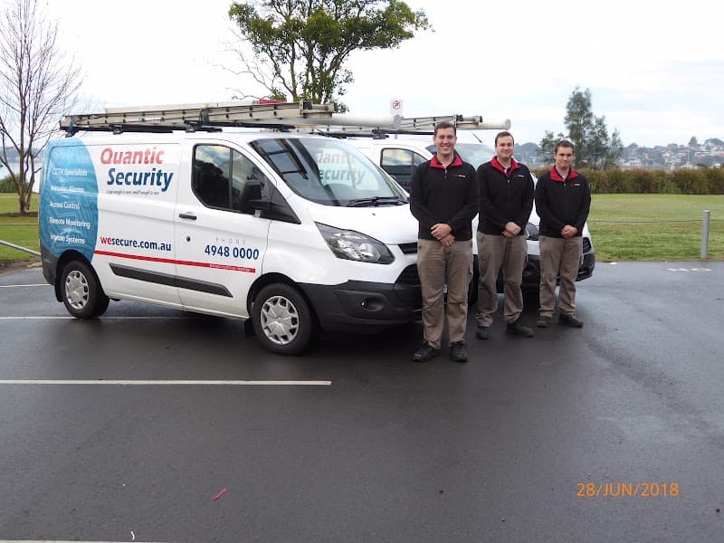 Quantic Security security & cctv work in Cardiff