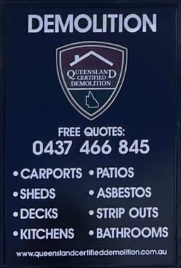 Queensland Certified Demolition