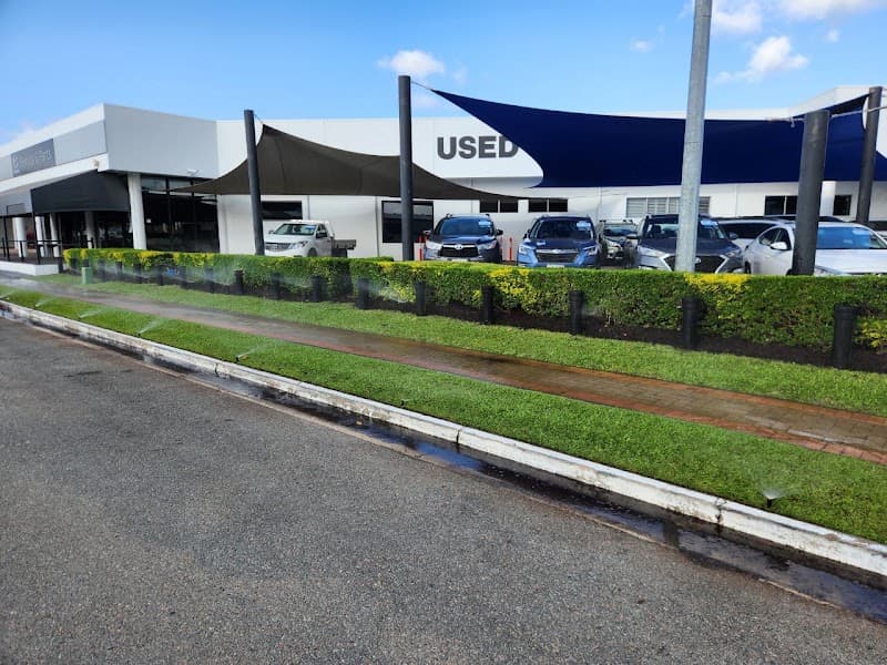 Queensland Facility Services gardening work in Townsville City