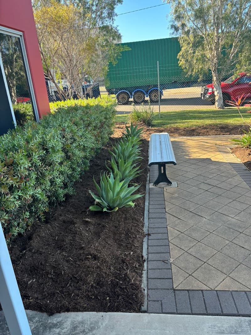 Queensland Facility Services gardening work in Townsville City