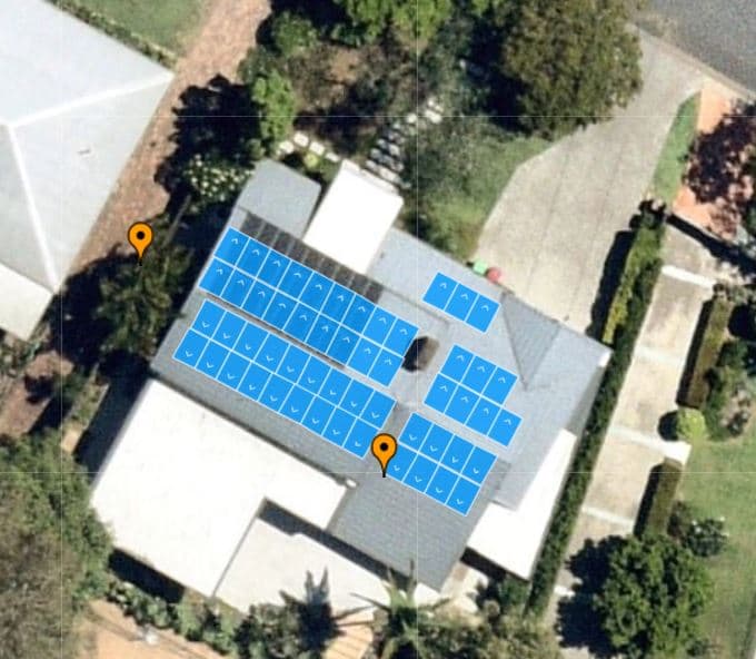 Queensland Solar and Lighting solar panel installation work in Burpengary