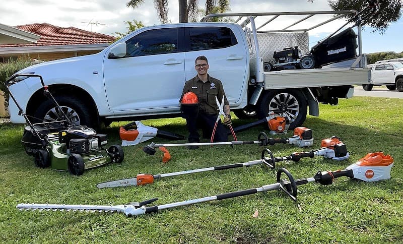 Quin's Groundskeeping landscaping work in Safety Bay
