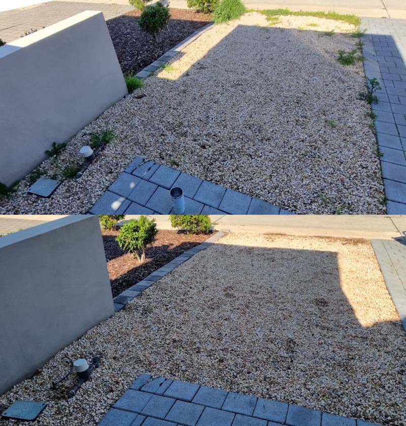 Quin's Groundskeeping landscaping work in Safety Bay