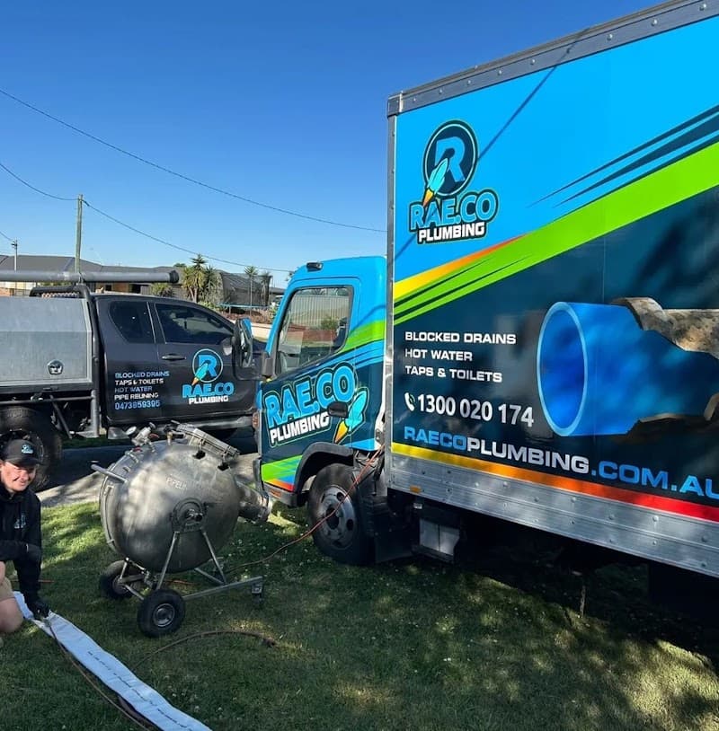 RAE.CO Plumbing plumber work in Redhead