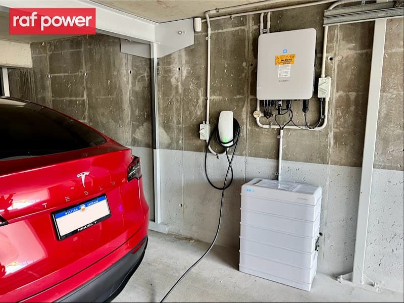 Raf Power solar panel installation work in Perth