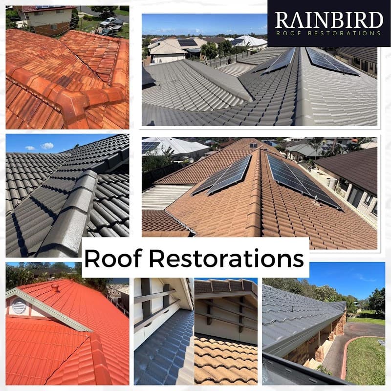 Rainbird Roof Restorations gutter cleaning work in Elliott Heads