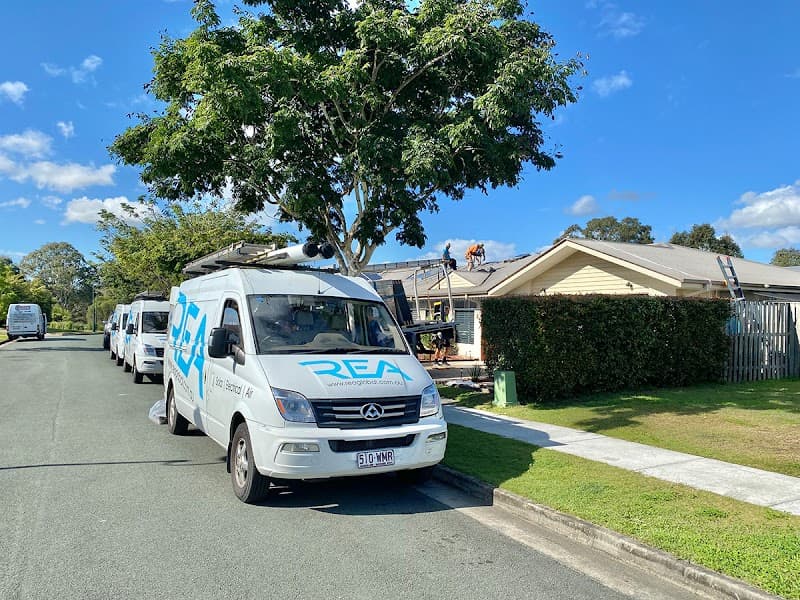 REA Solar solar panel installation work in Redland Bay