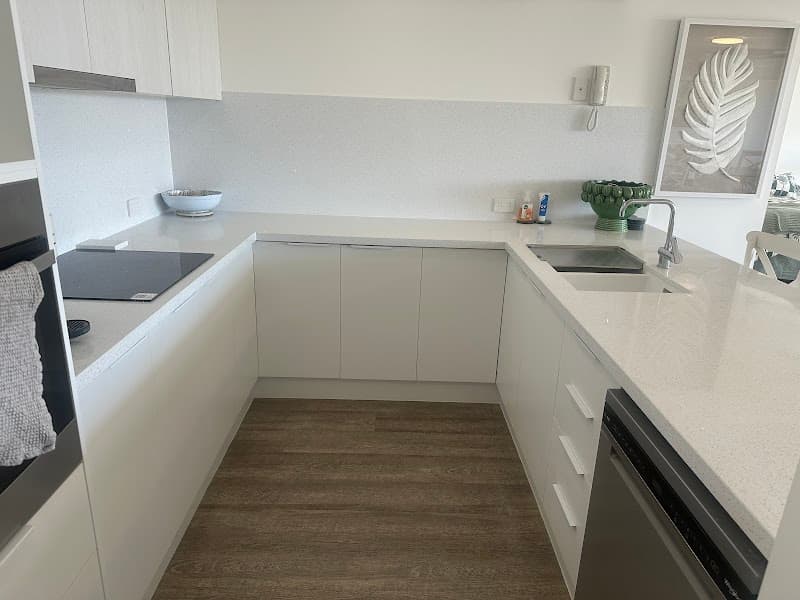 ReBENCH kitchen renovation work in Corbould Park
