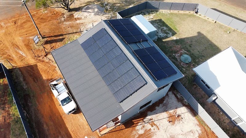 Red Dog Power Company solar panel installation work in Redlynch