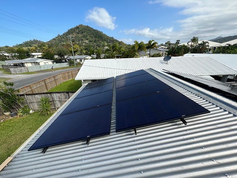 Red Dog Power Company solar panel installation work in Redlynch