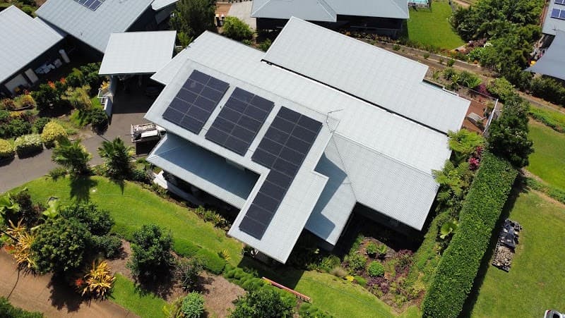 Red Dog Power Company solar panel installation work in Redlynch