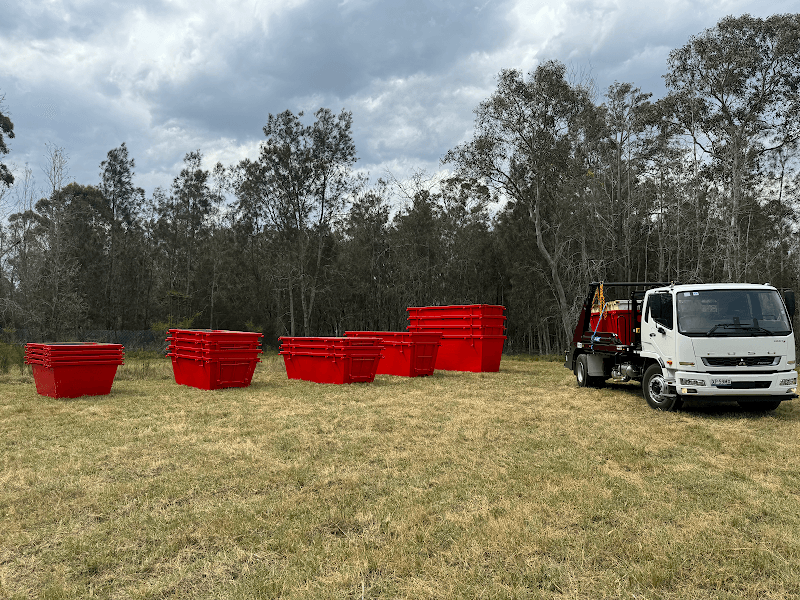 Red Roo Skip Bins rubbish removal work in Currans Hill